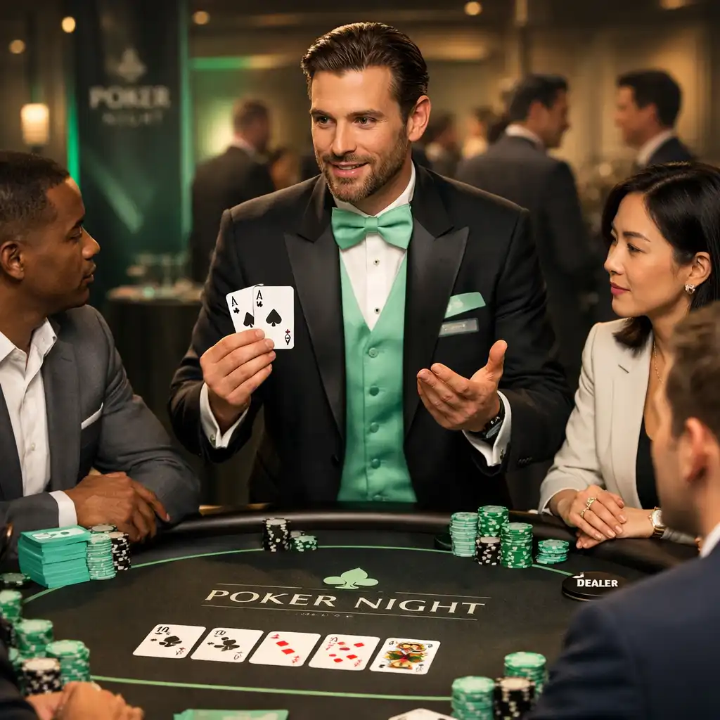 Animation poker Fiabellis au cœur d’un événement d’entreprise
